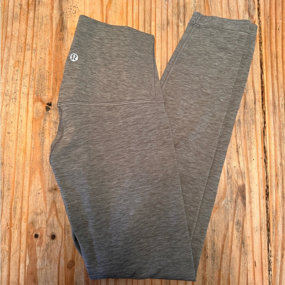 NEVER WORN! Grey lululemon align leggings size 2